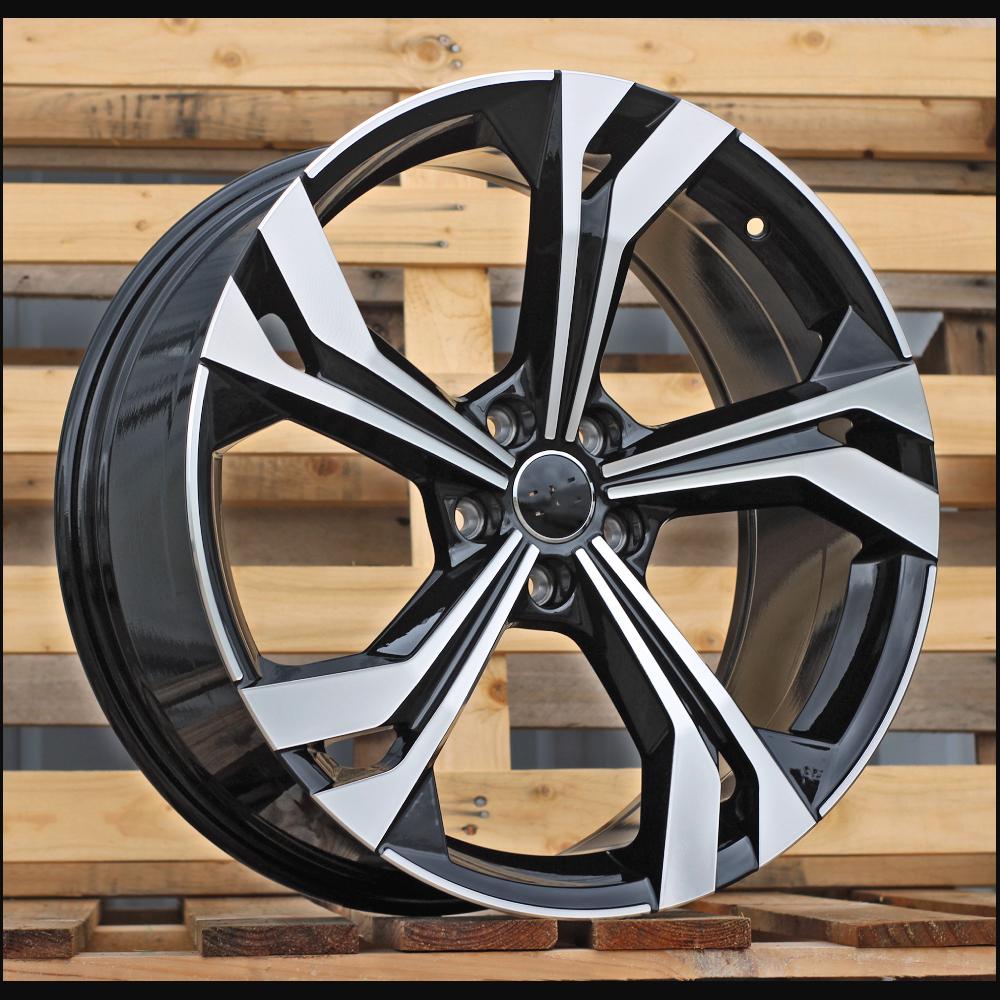 Wheel R20x8.5J  5X112  ET  36  66.5  B5873  Black Polished (MB)  For AUD  (K2+Z7)