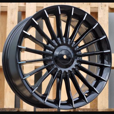 Wheel R17x8J  5X120  ET  34  72.6  BK273  (BY1023)  Black+Polished Lip (BLPL)  For BMW  (Z3+Z6)