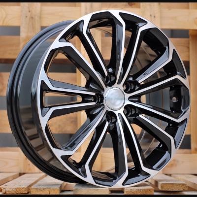 Wheel R15x6J  5X114.3  ET  40  60.1  BK667  (XF069)  Black Polished (MB)  For TOYOT  (R)