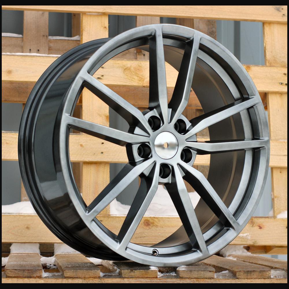 Wheel R18x8J  5X112  ET  45  57.1  BK864  Hyper Black (HB)  For VW  (P+K2+K4)