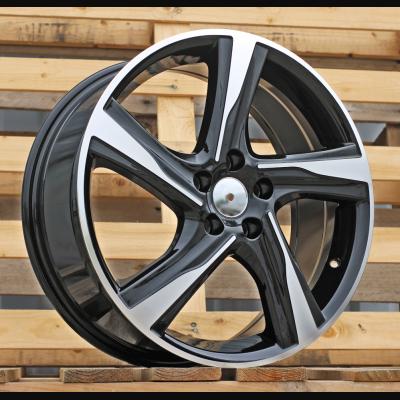 Wheel R16x7J  5X108  ET  46  67.1  BY115  (DW5080)  Black Polished (MB)  For VOLVO  (P1)