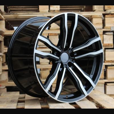 Wheel R21x11.5J  5X120  ET  38  74.1  BY588  (DLJ588)  Black Polished (MB)  For BMW  (Z2)  (Rear+Front)
