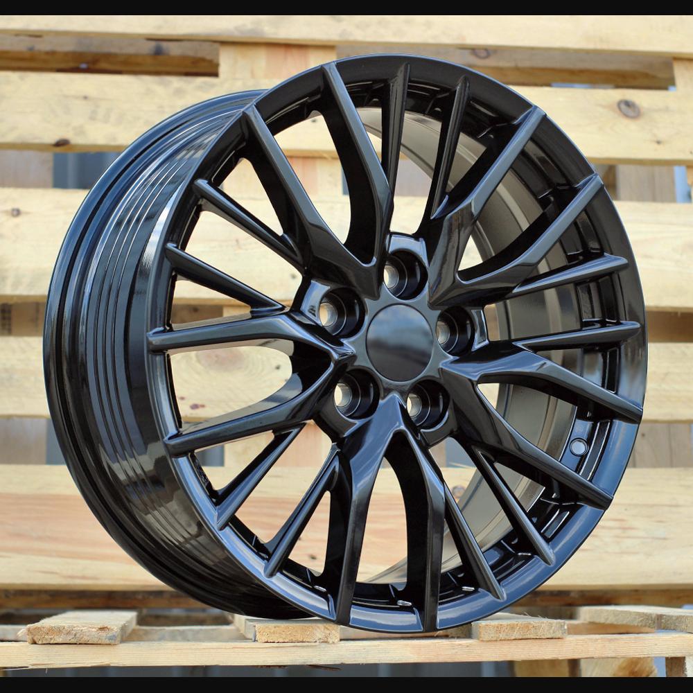 Wheel R17x7.5J  5X114.3  ET  40  60.1  F0133  (FBX047)  Black (BL)  For LEX  (P2+Z7)  (HYBRID FORGED)