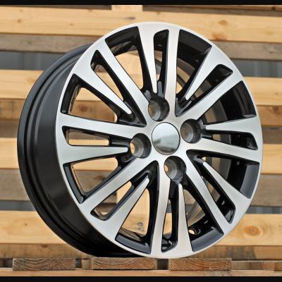 Wheel R14x5.5J  4X100  ET  45  54.1  F1438  (LU1437)  Black Polished (MB)  For TOYOT  (R+Z5+P1)