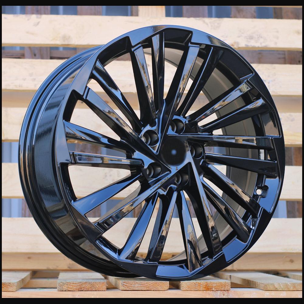 Wheel R18x7.5J  5X112  ET  43  57.1  FBX261  Black (BL)  For SKODA  (P2)  (HYBRID FORGED)