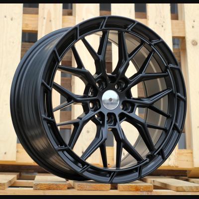 Wheel R18x8J  5X114.3  ET  40  67.1  FBX384  Black Half Matt (BLHM)  For RACIN  (Z7)  (HYBRID FORGED)