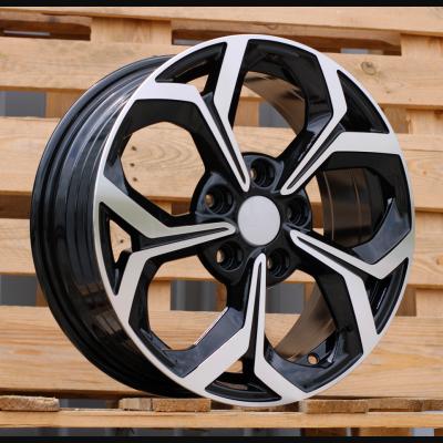 Wheel R16x6.5J  5X114.3  ET  50  67.1  FE175  (YF5694)  Black Polished (MB)  For KIA  (P2+Z6)  (HYBRID FORGED)