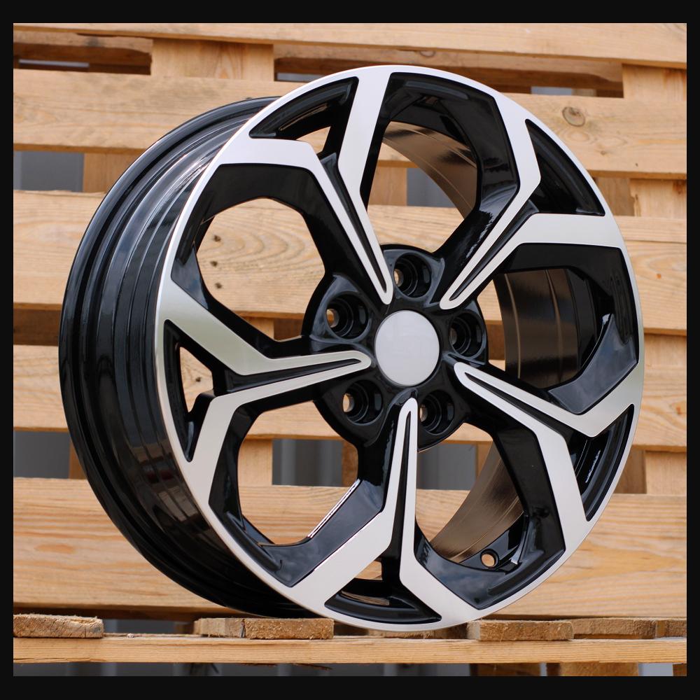 Wheel R17x7J  5X114.3  ET  53  67.1  FE175  (YF5694)  Black Polished (MB)  For KIA  (P2)  (HYBRID FORGED)