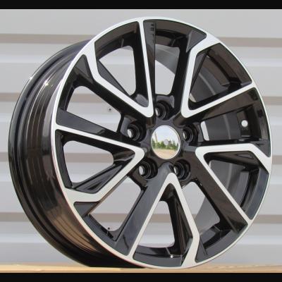 Wheel R16x6.5J  5X114.3  ET  45  60.1  FE177  Black Polished (MB)  For TOYOT  (K7)