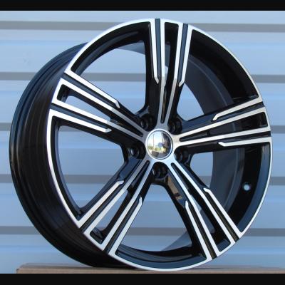 Wheel R18x8J  5X108  ET  52  63.3  FE184  (YF5773)  Black Polished (MB)  For VOLVO  (K7)  (HYBRID FORGED)