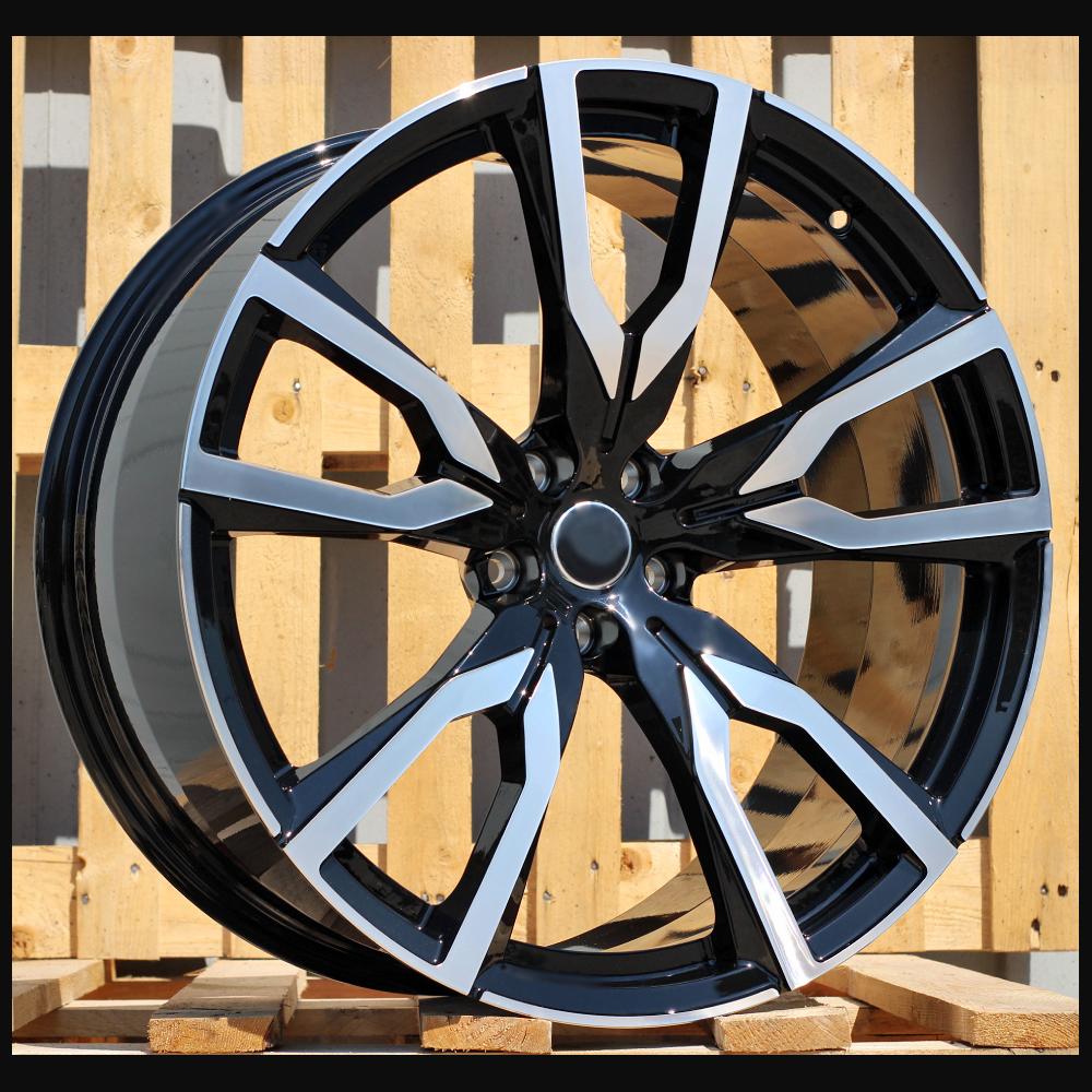 Wheel R22x9.5J  5X112  ET  32  66.6  FE221  Black Polished (MB)  For BMW  (Z5)  (New X7 (Rear+Front))