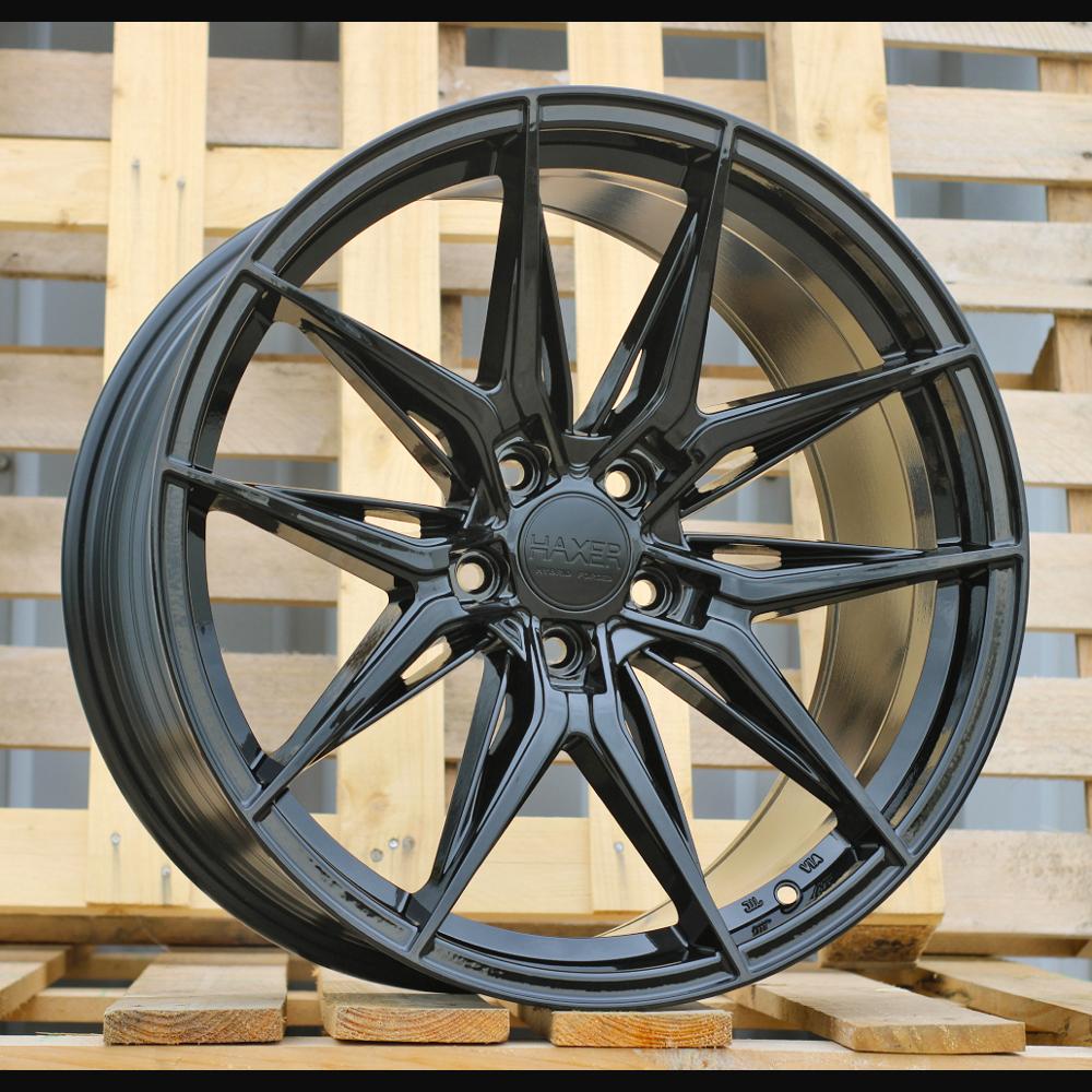 Wheel R17x8J  5X120  ET  35  72.6  HX036  (IN3614F)  Black (BL)  For HAXER  (Z3)  (HYBRID FORGED)
