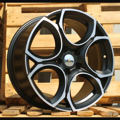 Wheel R17x7.5J  5X112  ET  45  57.1  I5162  Black Polished Half Matt (MBHM)  For VW  (Z5)  (NEW Model)