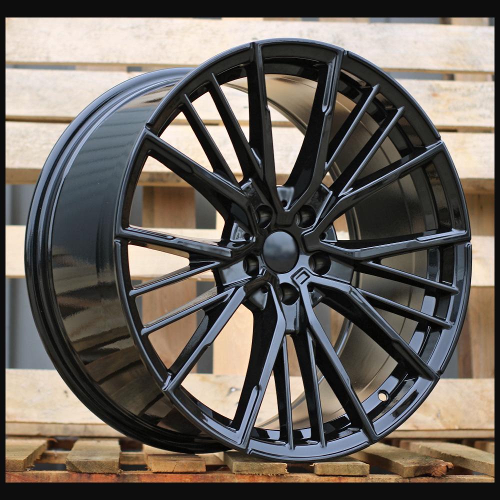 Wheel R20x8.5J  5X112  ET  26  66.6  I5498  Black (BL)  For BMW  (K7+P1)  (Rear+Front)