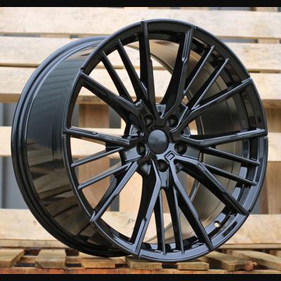 Wheel R20x8.5J  5X112  ET  26  66.6  I5498  Black (BL)  For BMW  (K7+P1)  (Rear+Front)