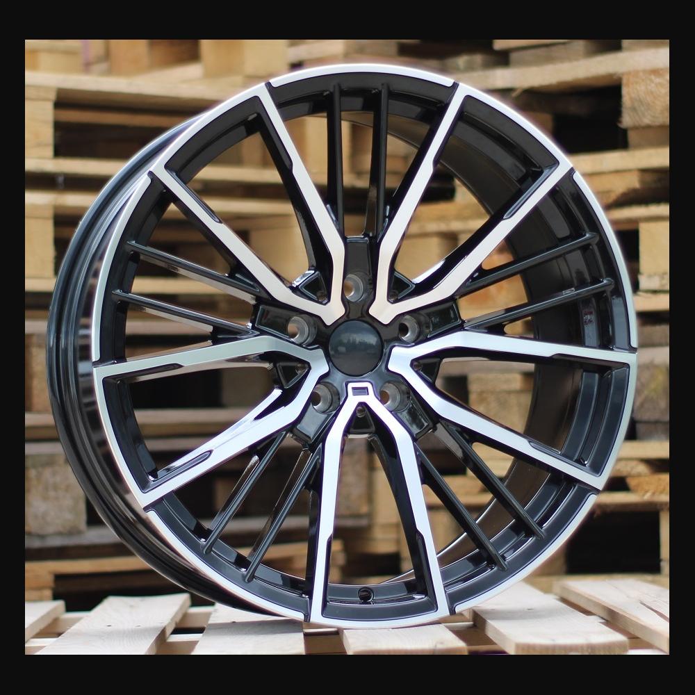 Wheel R20x9.5J  5X112  ET  37  66.6  I5498  Black Polished (MB)  For BMW  (K7)  (Rear+Front)