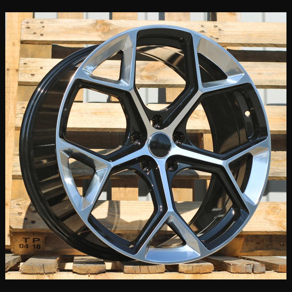 Wheel R19x8.5J  5X112  ET  40  66.5  I5598  (FBX112)  Silver+Black (SIBL)  For AUD  (M)  (HYBRID FORGED)