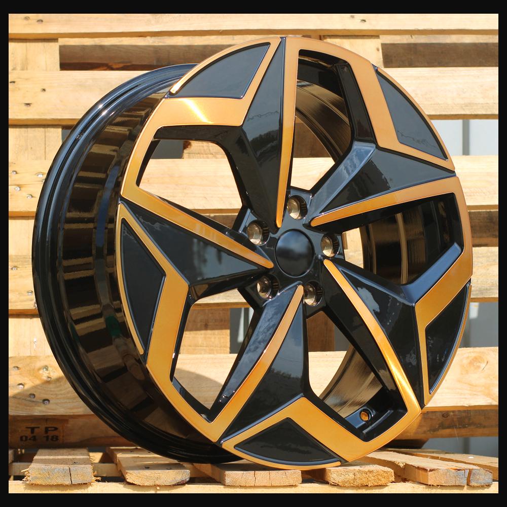 Wheel R19x7.5J  5X112  ET  50  57.1  I5649  Black Polished Cooper (MBC)  For VW  (Z5)  (For ID3 (AKC 110 Eur))