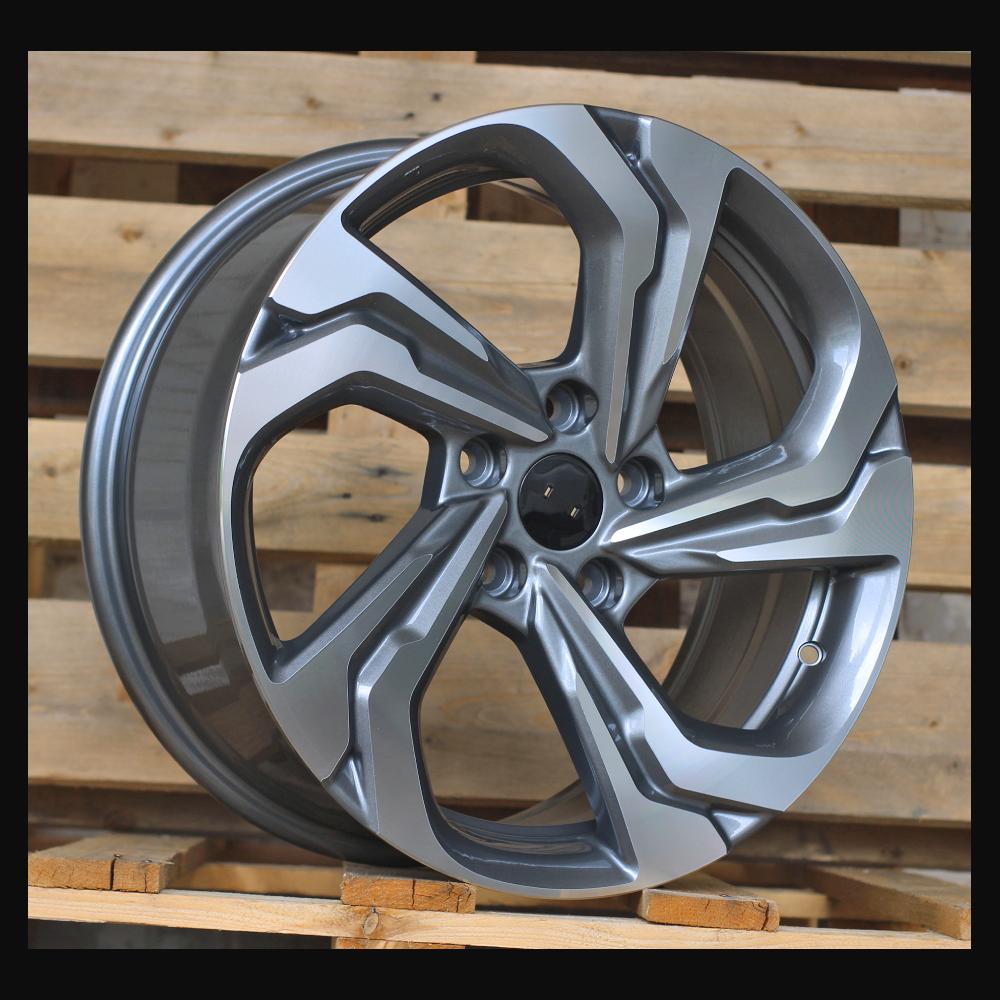 Wheel R17x7.5J  5X114.3  ET  45  64.1  I7109  Grey Polished (MG)  For HOND  (P2)