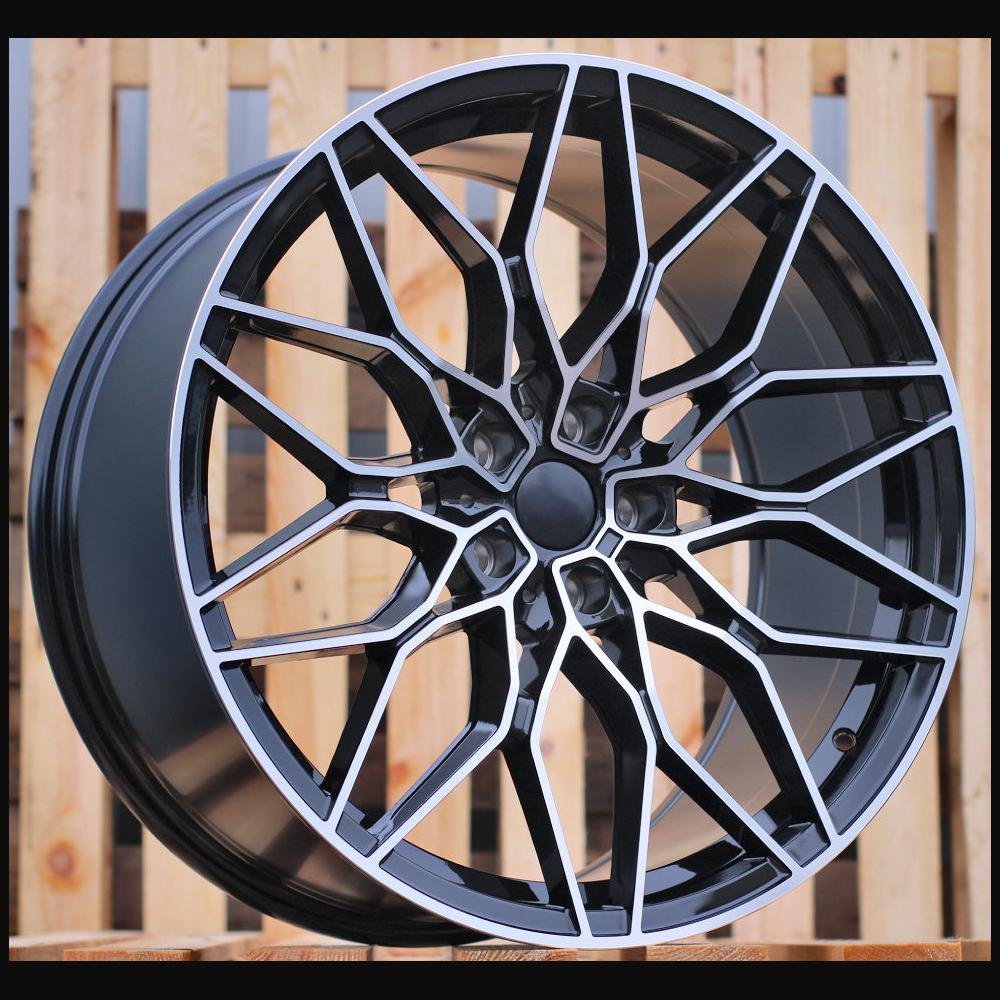 Wheel R20x8.5J  5X120  ET  35  72.6  IN292  (IN0292)  Black Polished (MB)  For BMW  (Z5)  (Rear+Front)