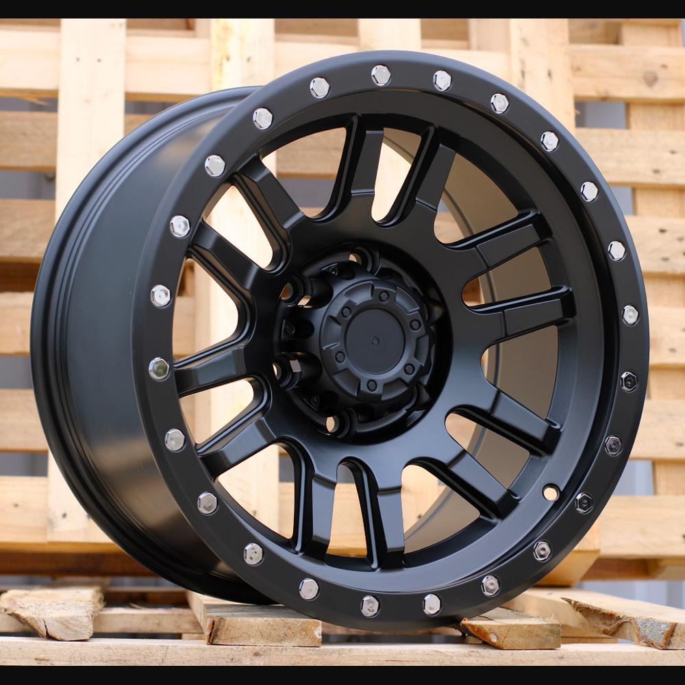 Wheel R17x9J  6X139.7  ET  0  110.1  JT243  Black Polished (MB)  For 4X4  (K3)