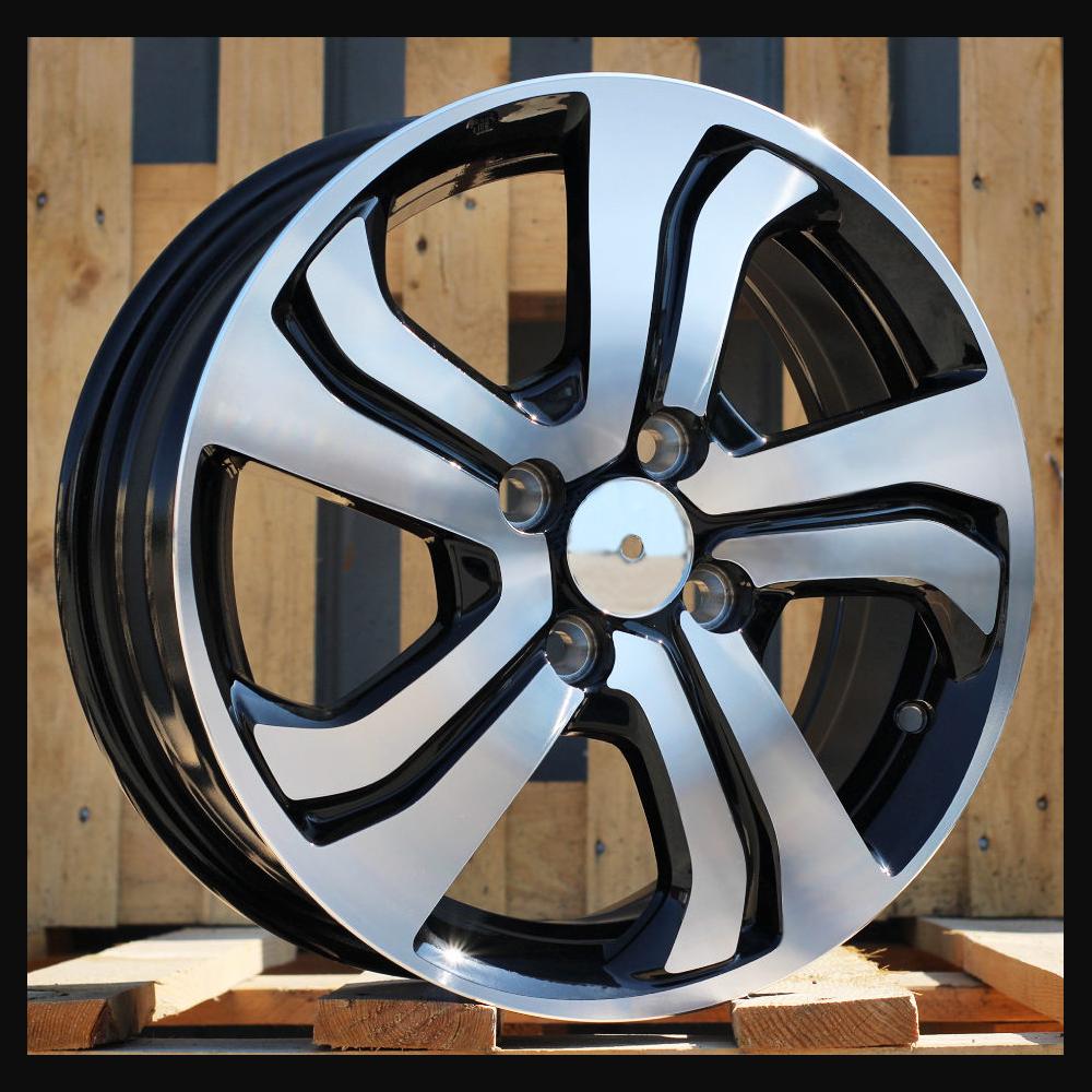 Wheel R15x6J  4X100  ET  53  56.1  L1236  Black Polished (MB)  For HOND  (P1)