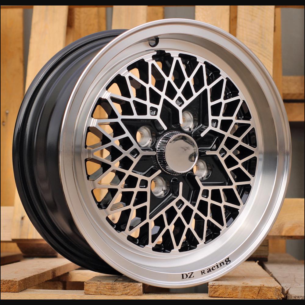 Wheel R13x5.5J  4X100  ET  30  67.1  L1352  Black Polished (MB)  For RACIN  (R)
