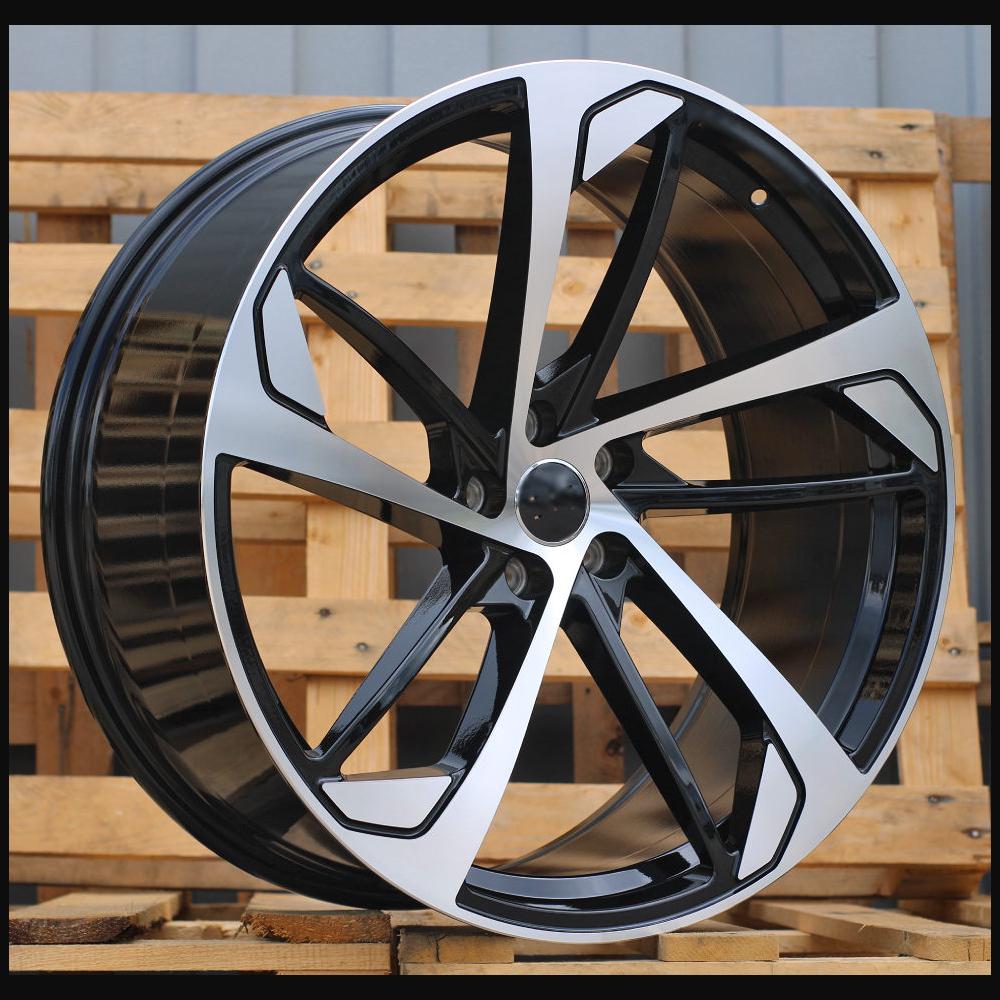 Wheel R19x8.5J  5X112  ET  39  66.5  XE139  (BK5366)  Black Polished (MB)  For AUD  (K2)