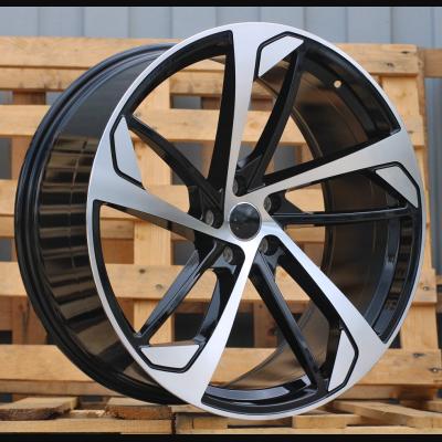 Wheel R19x8.5J  5X112  ET  39  66.5  XE139  (BK5366)  Black Polished (MB)  For AUD  (K2)