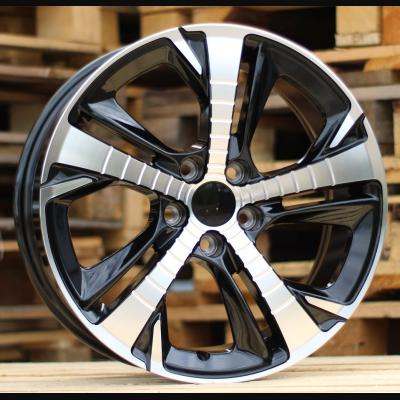 Wheel R17x7.5J  5X108  ET  44  65.1  XE410  Black Polished (MB)  For PEUG  (R+P2)