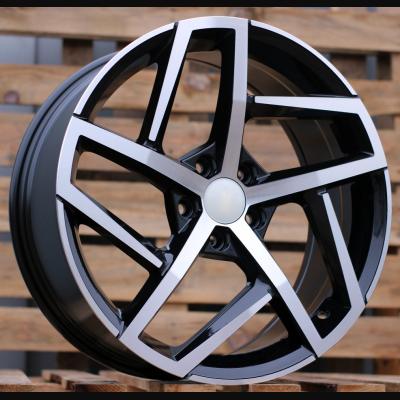 Wheel R18x7.5J  5X112  ET  51  57.1  XE442  Black Polished (MB)  For VW  (K4)  ((AKC 85 Eur))