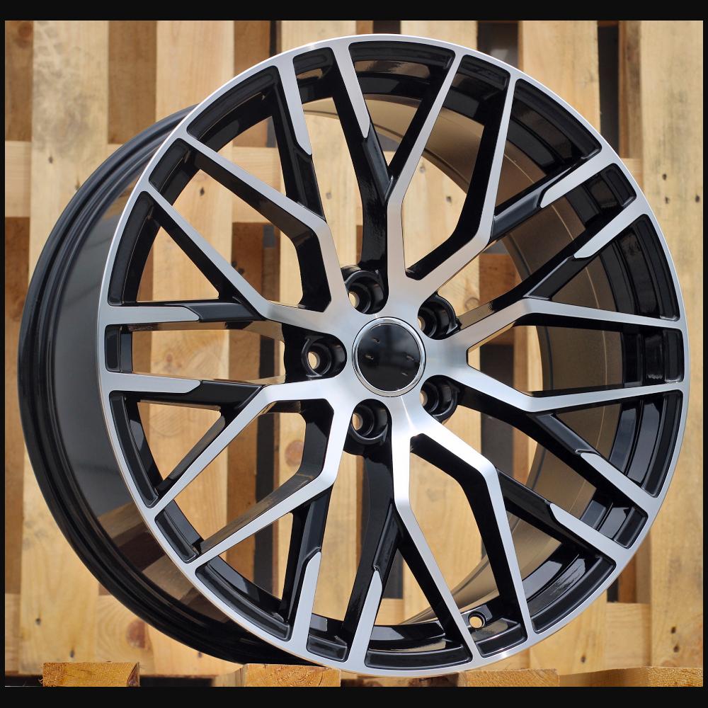 Wheel R20x9J  5X112  ET  35  66.5  XFE30  (FBX342)  Black Polished (MB)  For AUD  (M)  (HYBRID FORGED)