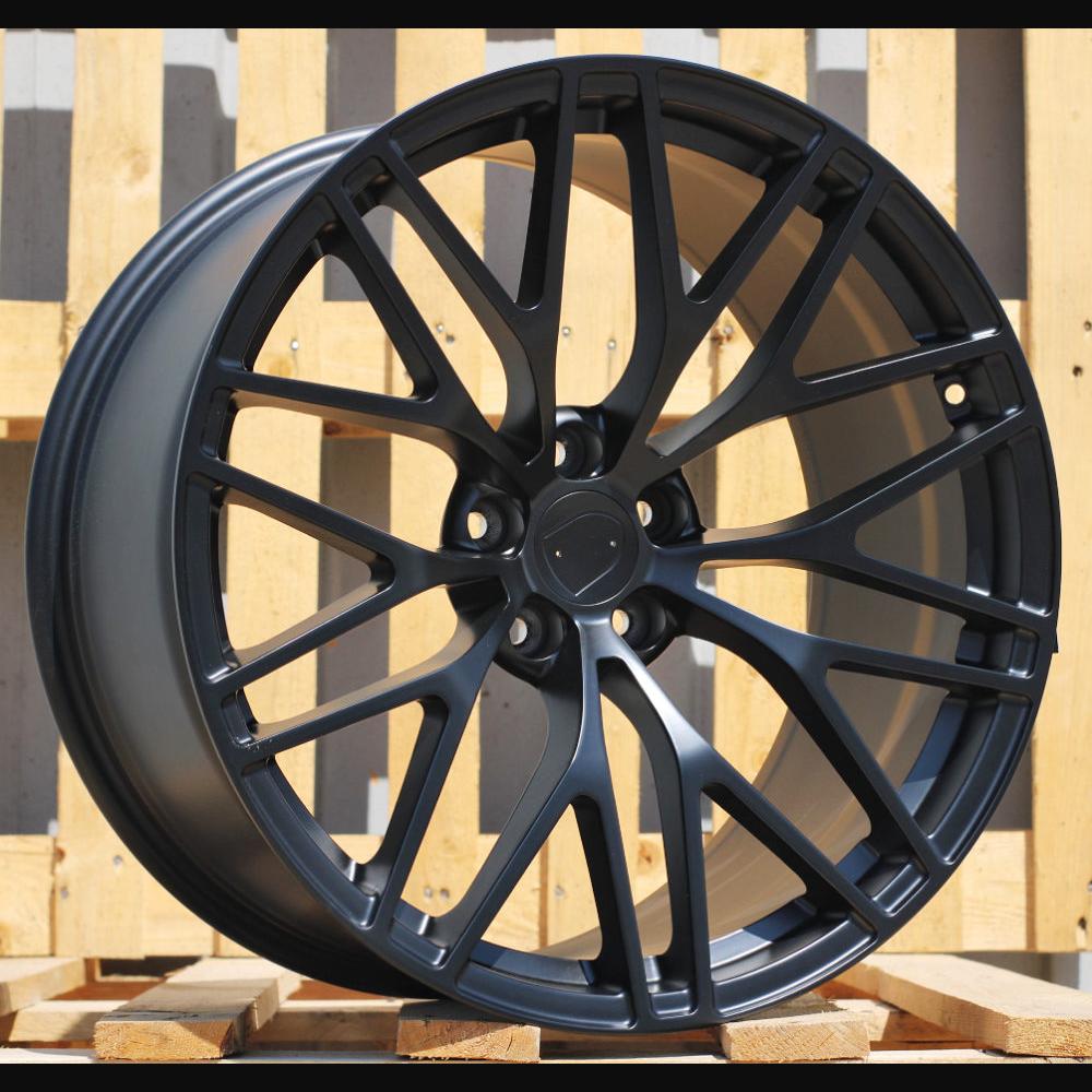 Wheel R21x10J  5X112  ET  18  66.5  XFRGW5697  Black Matt (BM)  For PORCH  (K3)  (FORGED (Rear+Front))