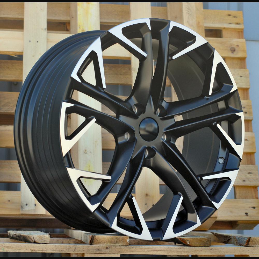 Wheel R19x8.5J  5X112  ET  38  57.1  YF5719  Black Polished Half Matt (MBHM)  For CUPRA  (Z6)  (HYBRID FORGED)