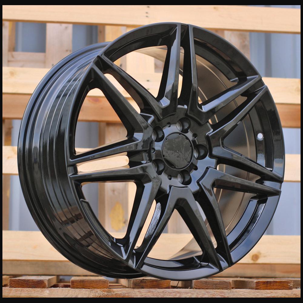 Wheel R18x8J  5X112  ET  52  66.6  YF7075  Black (BL)  For MER  (Z7)  (HYBRID FORGED V-Class/Vito 1075kg)