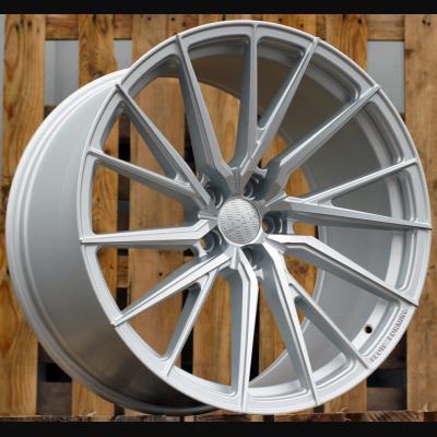Wheel R21x9J  5X112  ET  25  66.5  HX06F  Polished Silver Half Matt (MSHM)  For HAXER  (P2)  (HYBRID FORGED (AKC 160 Eur) (Front+Rear))