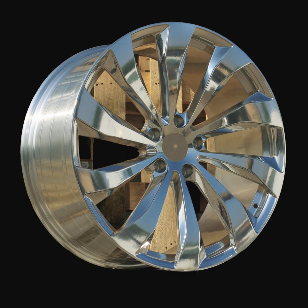 Cerchio R22x9.5J  5X130  ET  55  71.6  FB0545  Full Polished (FPL)  For BENTL  (K7)  (FORGED Continental GT/GTC III/IV; Flying Spur III(Front+Rear))