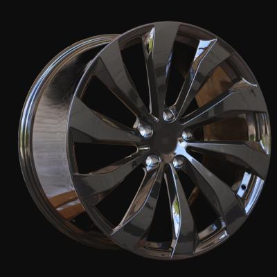 Felge R22x9.5J  5X130  ET  55  71.6  FB0545  Black (BL)  For BENTL  (K7)  (FORGED Continental GT/GTC III/IV; Flying Spur III(Front+Rear))