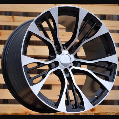 Wheel R21x11.5J  5X120  ET  38  74.1  BK851  (FR765)  Black Polished (MB)  For BMW  (Z5)  (Rear+Front)