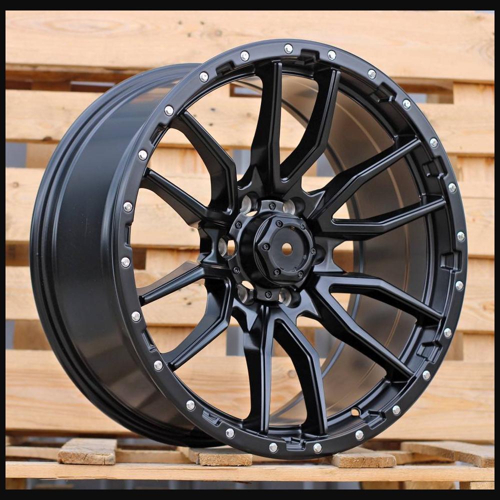 Wheel R18x9J  6X139.7  ET  10  106.1  I6098  Black Half Matt (BLHM)  For 4X4  (K7)