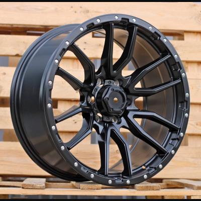 Wheel R18x9J  6X139.7  ET  10  106.1  I6098  Black Half Matt (BLHM)  For 4X4  (K7)