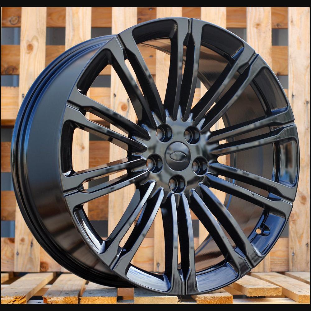 Wheel R23x9.5J  5X120  ET  42.5  72.6  3S1066V  (IN1125V)  Black (BL)  For LAND  (M)  ((For M14x1.5J bolts))