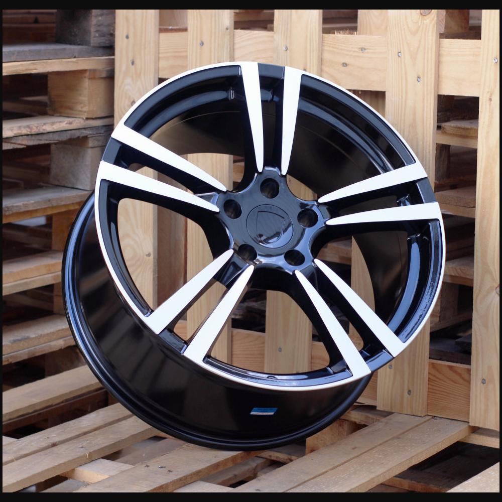 Wheel R20x11J  5X130  ET  67  71.6  E946  (BY249)  Black Polished (MB)  For PORCH  (Z2)  (Rear+Front)