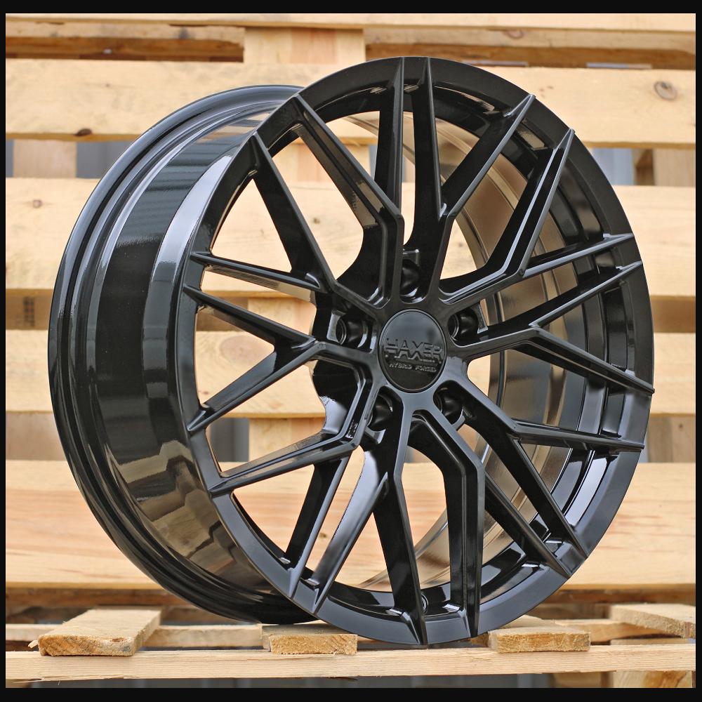 Wheel R17x7.5J  5X112  ET  40  66.5  HX035  (FBX005)  Black (BL)  For HAXER  (Z5)  (HYBRID FORGED)