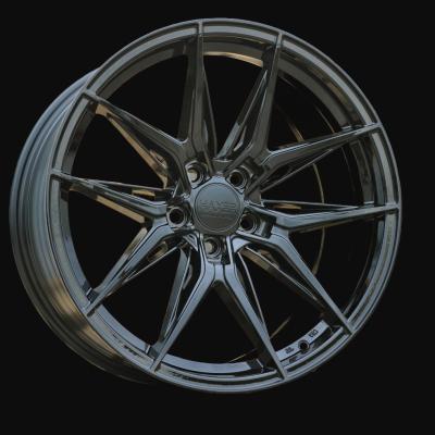 Ratlankis R17x8J  5X112  ET  40  66.5  HX036  (IN3614F)  Black (BL)  For HAXER  (Z5)  (HYBRID FORGED)
