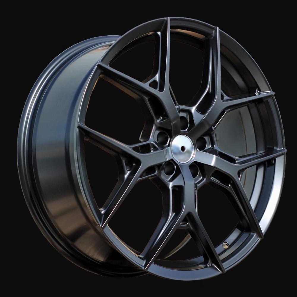 Ratlankis R20x8.5J  5X130  ET  35  66.5  B1696  Black Half Matt (BLHM)  For AUD