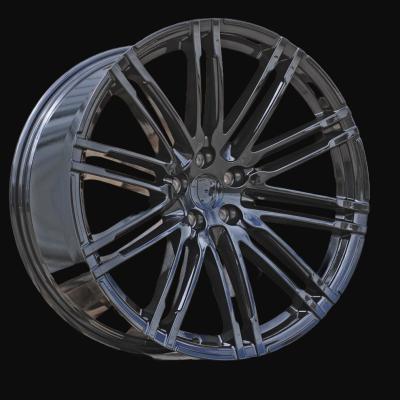 Jante R21x10J  5X112  ET  19  66.6  B1026  (D1041)  Full Black (FB)  For PORCH  (K7)  (Rear+Front)