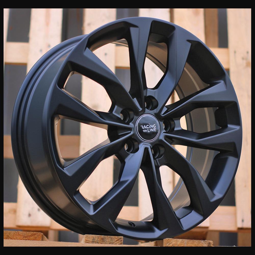 Wheel R16x6.5J  5X114.3  ET  45  67.1  Y1144  Black Half Matt (BLHM)  For RACIN  (P)