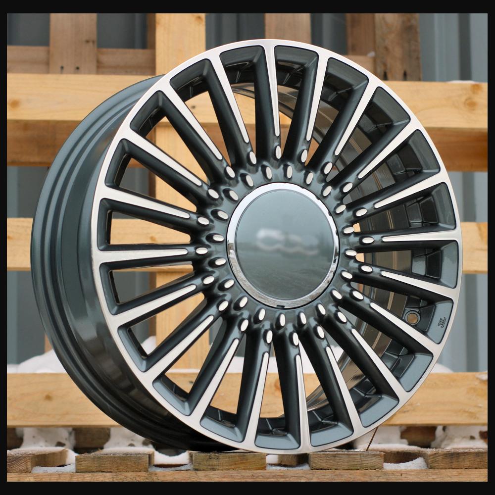 Wheel R16x6.5J  4X98  ET  35  58.1  Y1210  Grey Polished (MG)  For FIAT  (P)  (NEW Model 500)