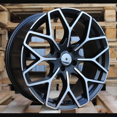 Wheel R17x7.5J  4X100  ET  25  60.1  B1449  Black Polished Half Matt (MBHM)  For SMART  (P2+P+Z2)  (HAXER Front+Rear)